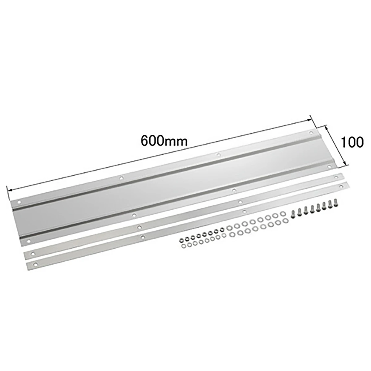 タレゴム用 ステンレス板 600×100mm 1枚
