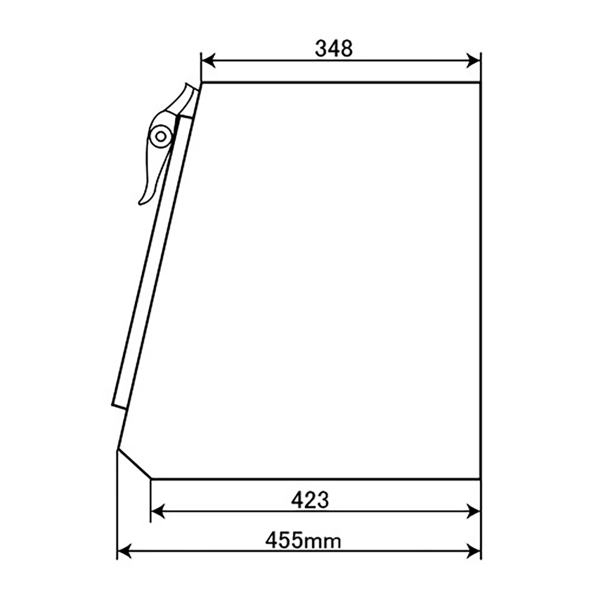 ステンレス工具箱 巾900×高さ453