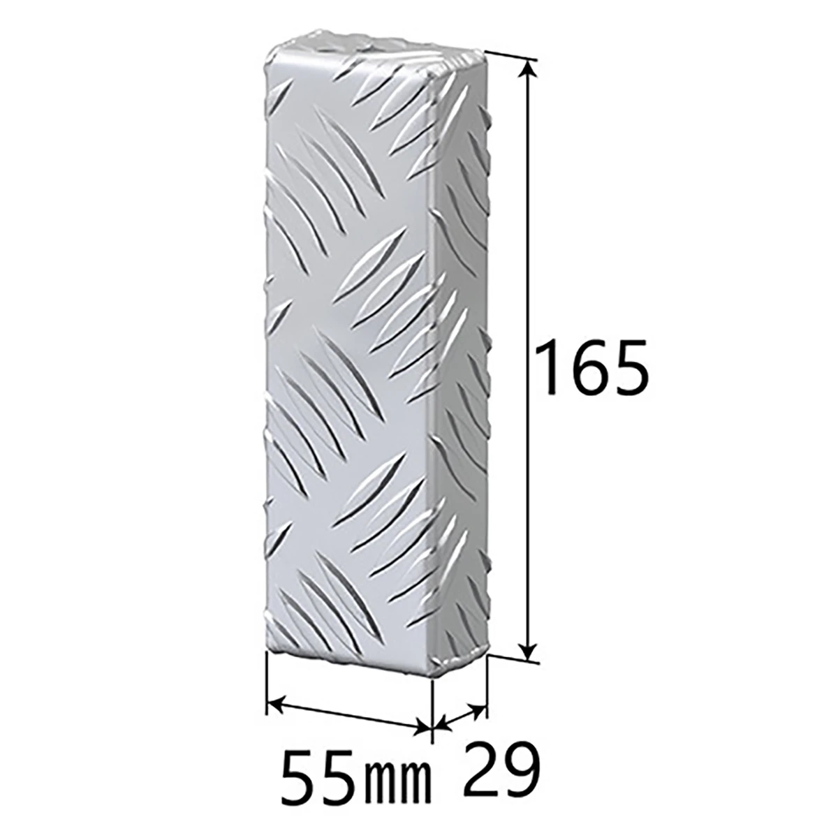 アルミ縞板バンパーカバー 1ヶ売