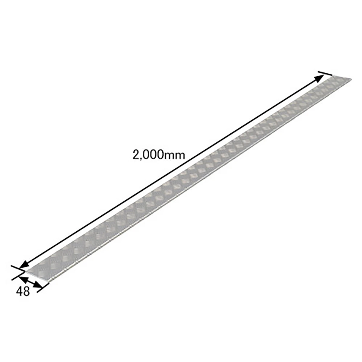 リアバンパー用 縞板