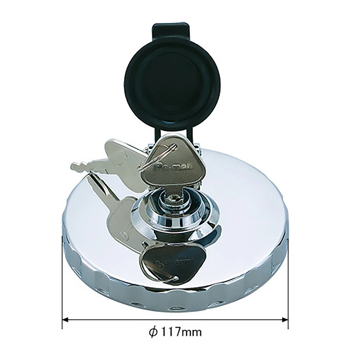 燃料タンクキャップ 鍵付 大型タンク専用