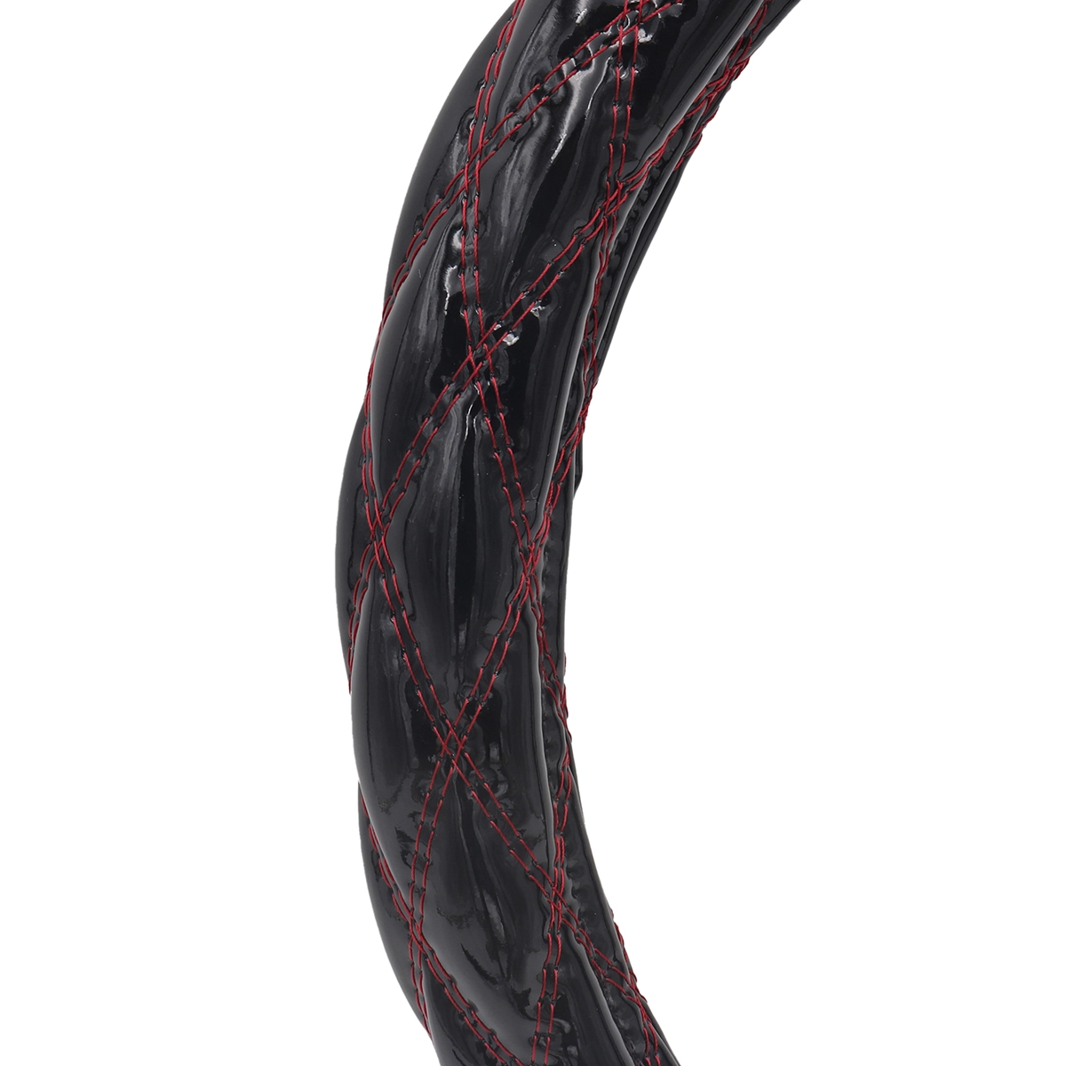 ハンドルカバー ハンドル外径45~46cm 2LS 黒/赤糸 2LS