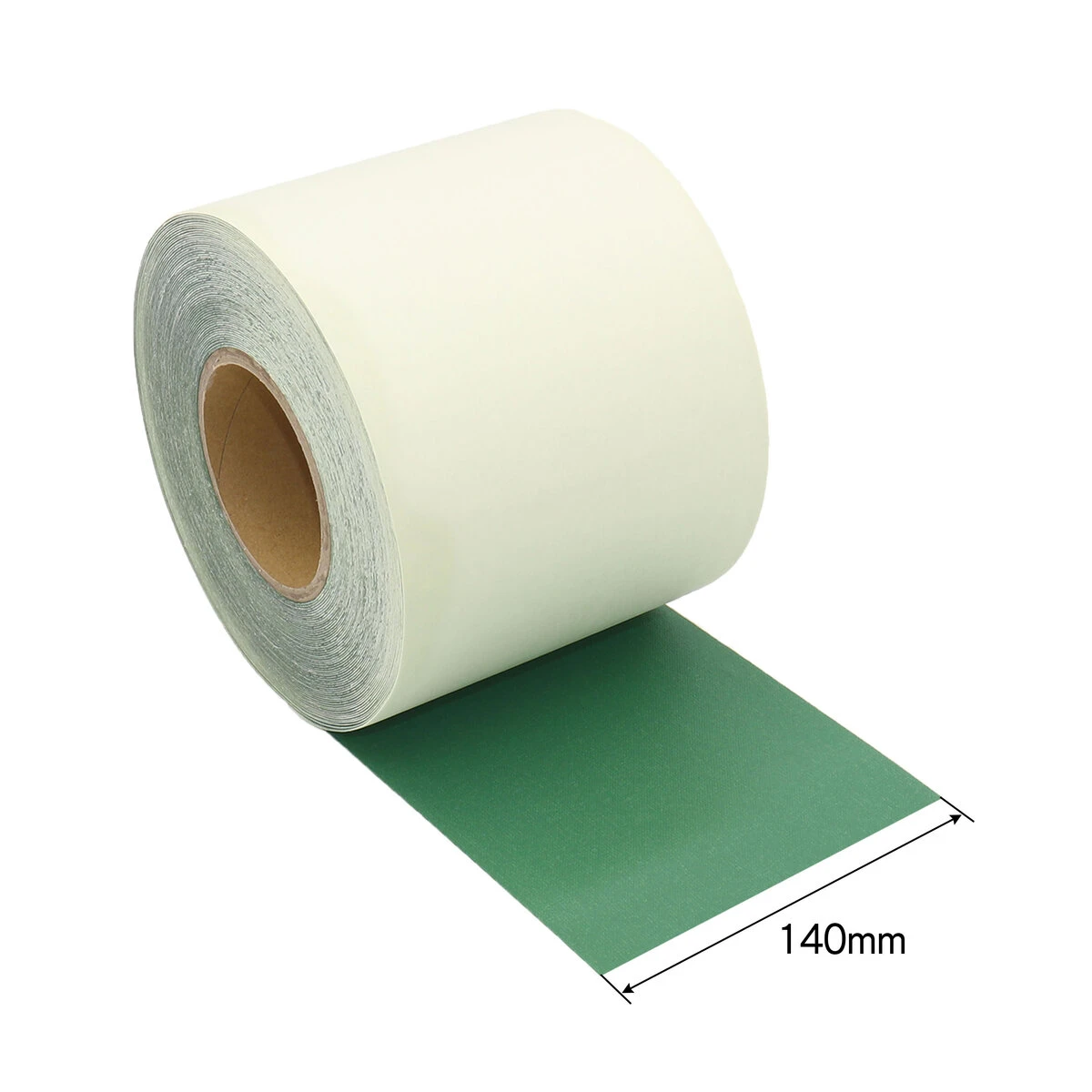 修理テープ ホロ用 裏面のり付 グリーン 巾140mm×25m巻き 従来品