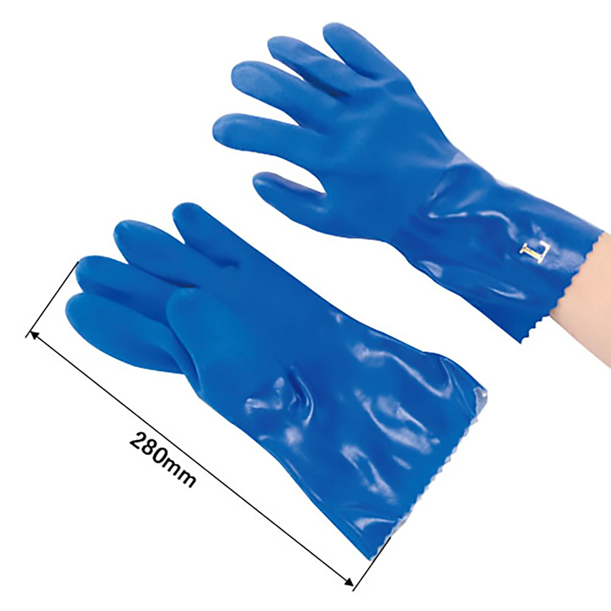 耐油手袋 抗菌防臭加工 L