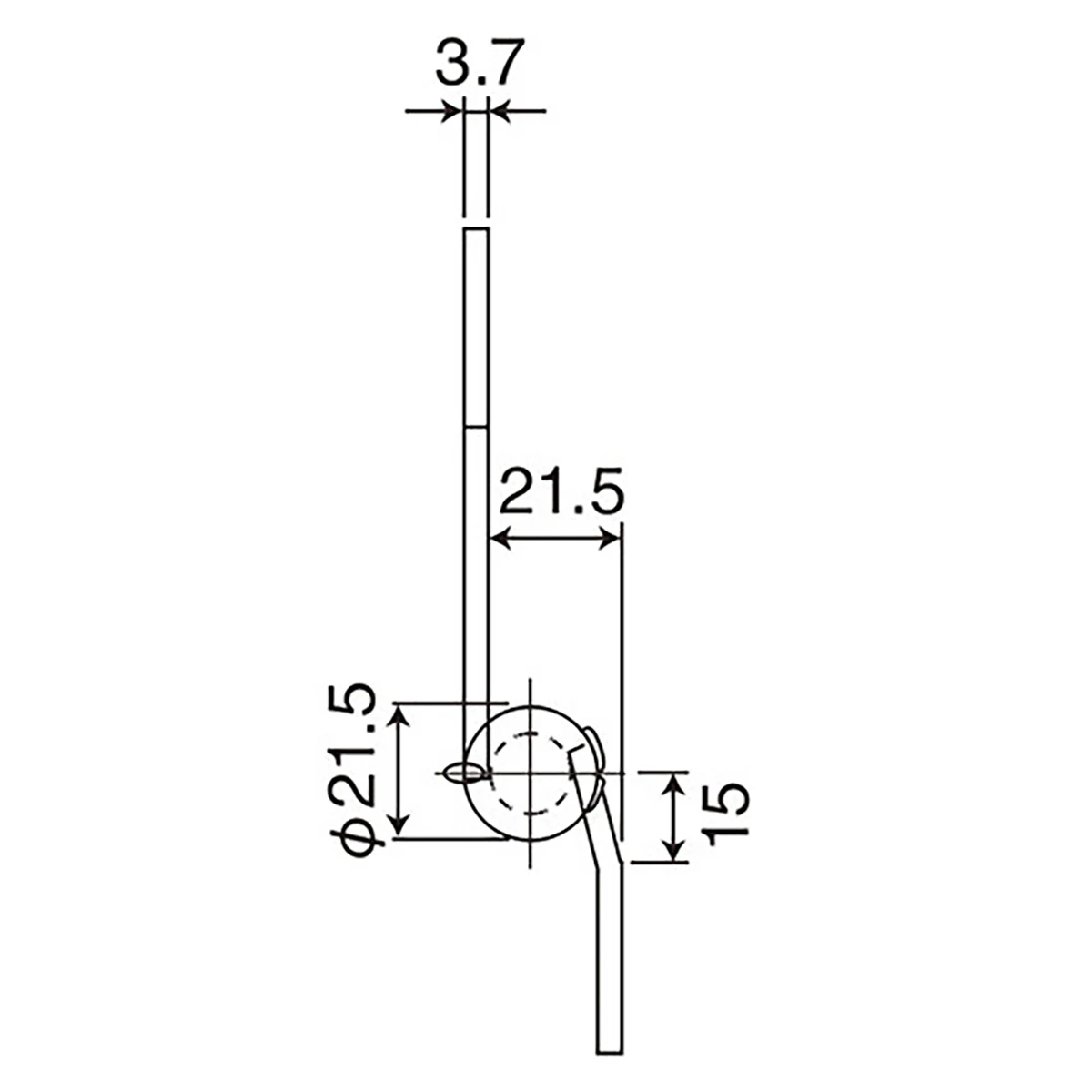 ヒンジ スチール サイド用