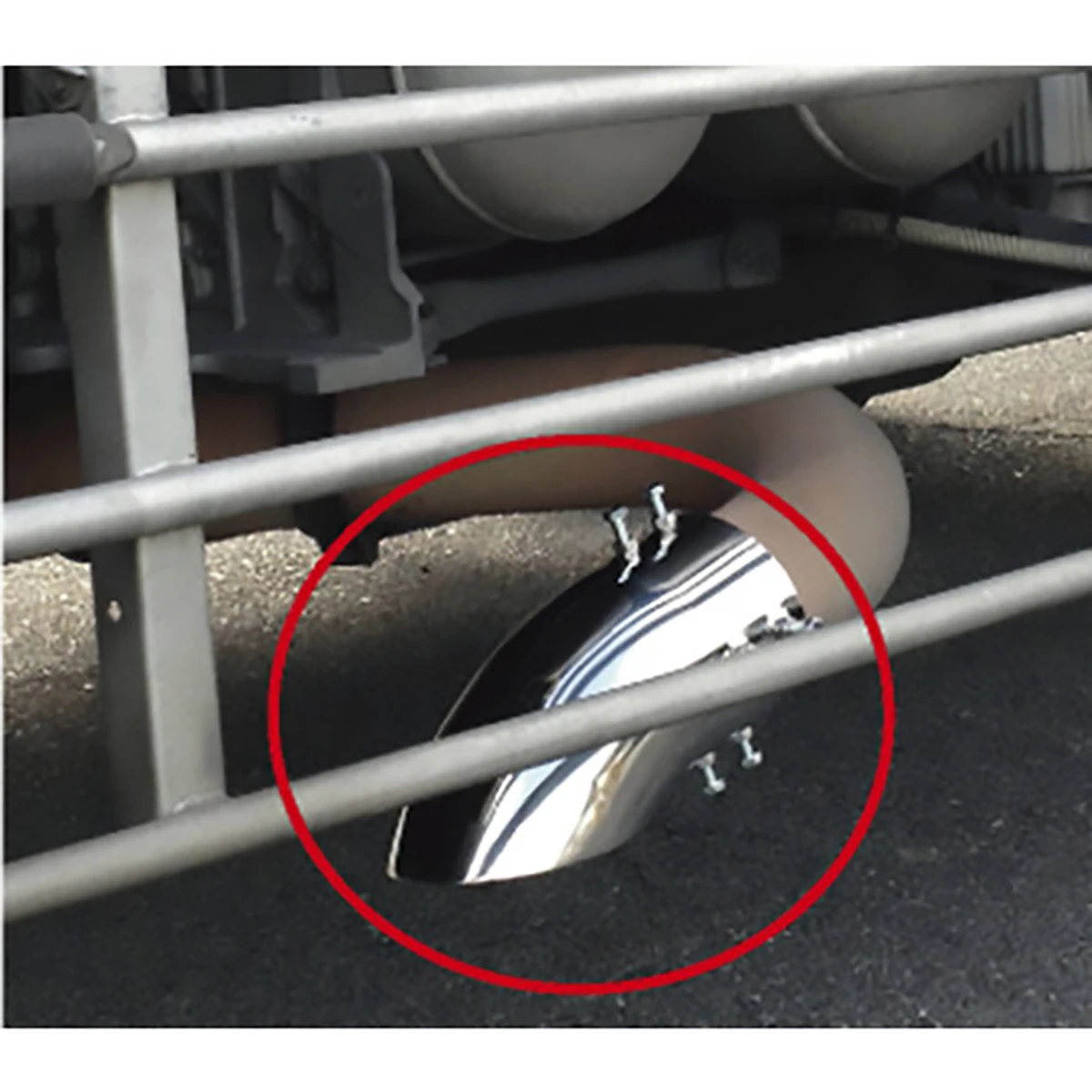 マフラーカッター 大型車用 ステンレス