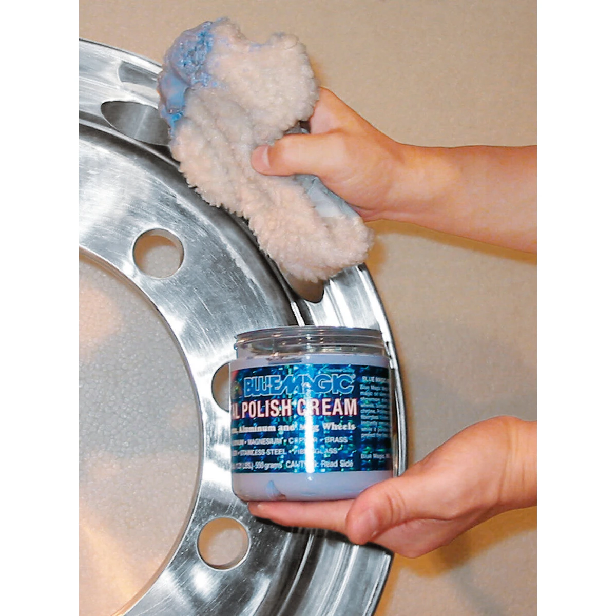 【お試しセット】ブルーマジック 1.98kg ＆ Pa-man こだわりアルミ磨き剤 150g