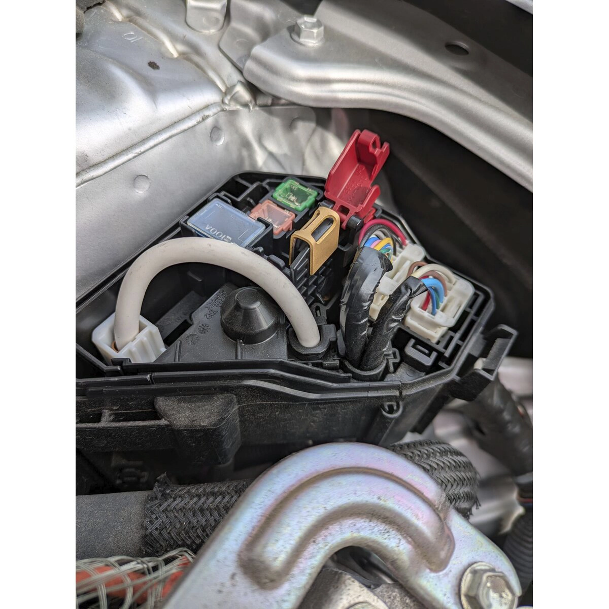 ハイブリッド車救援端子用銅板 2枚入