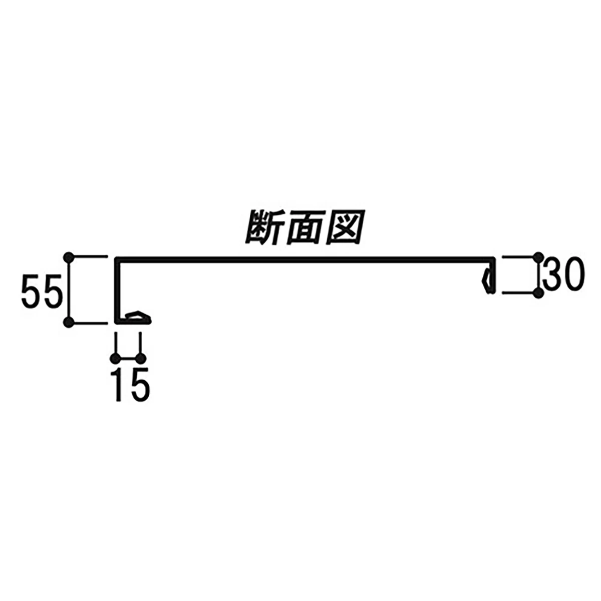 ステンレスフェンダー角 中型車用 ステンレス 1ヶ