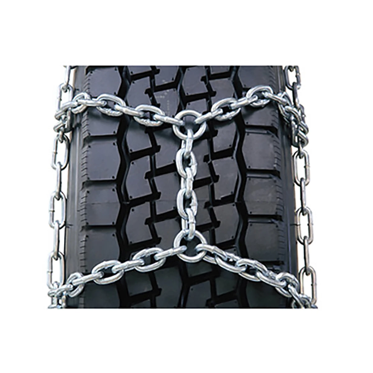 亀甲タイヤチェーン 2本組 トラック・バス用 大型 左右兼用 285/60R22.5等