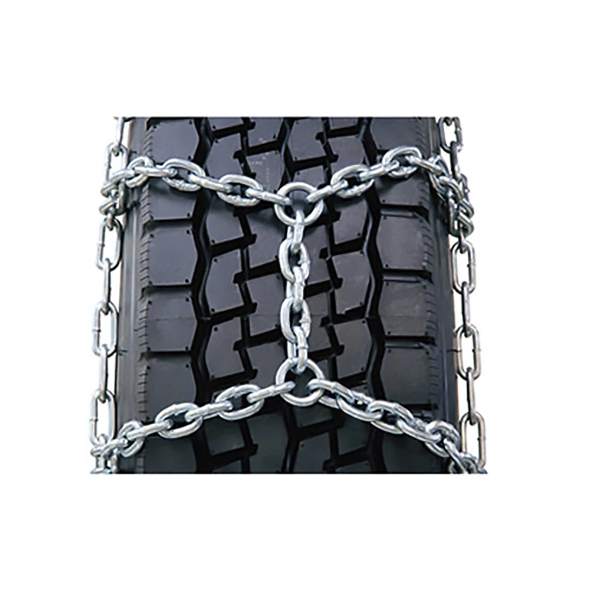 亀甲タイヤチェーン 2本組 トラック・バス用 大型 左右兼用 295/80R22.5等