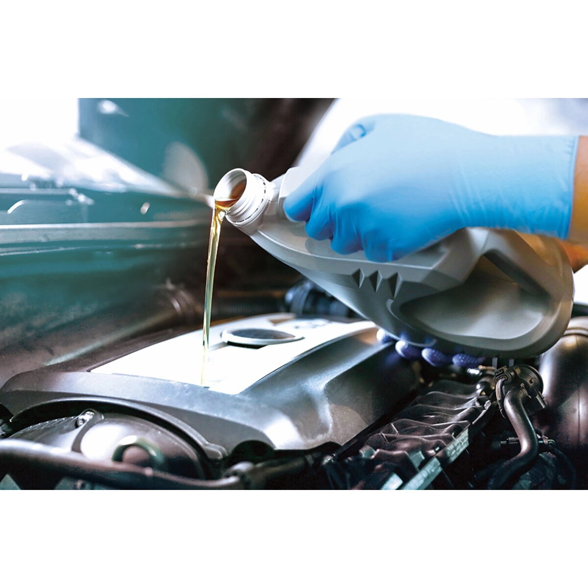 ニトリルゴム製 化学防護手袋 Mサイズ 使いきり 100枚入 粉なし ラテックスフリー