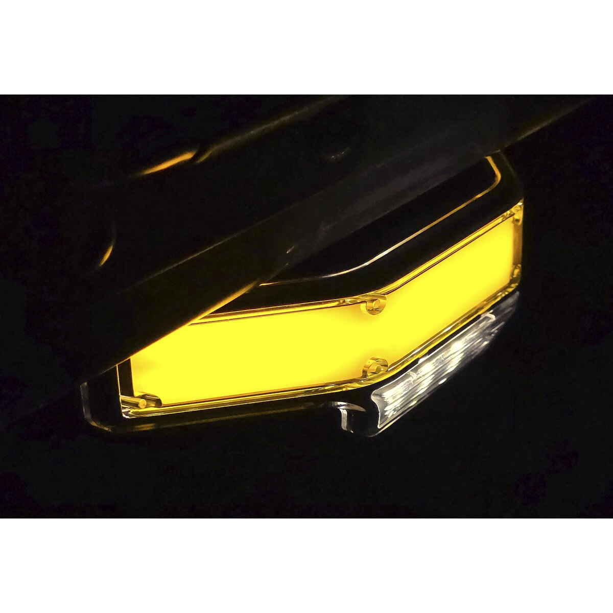 スクエアマーカーランプ DC11~30V レモンイエロー