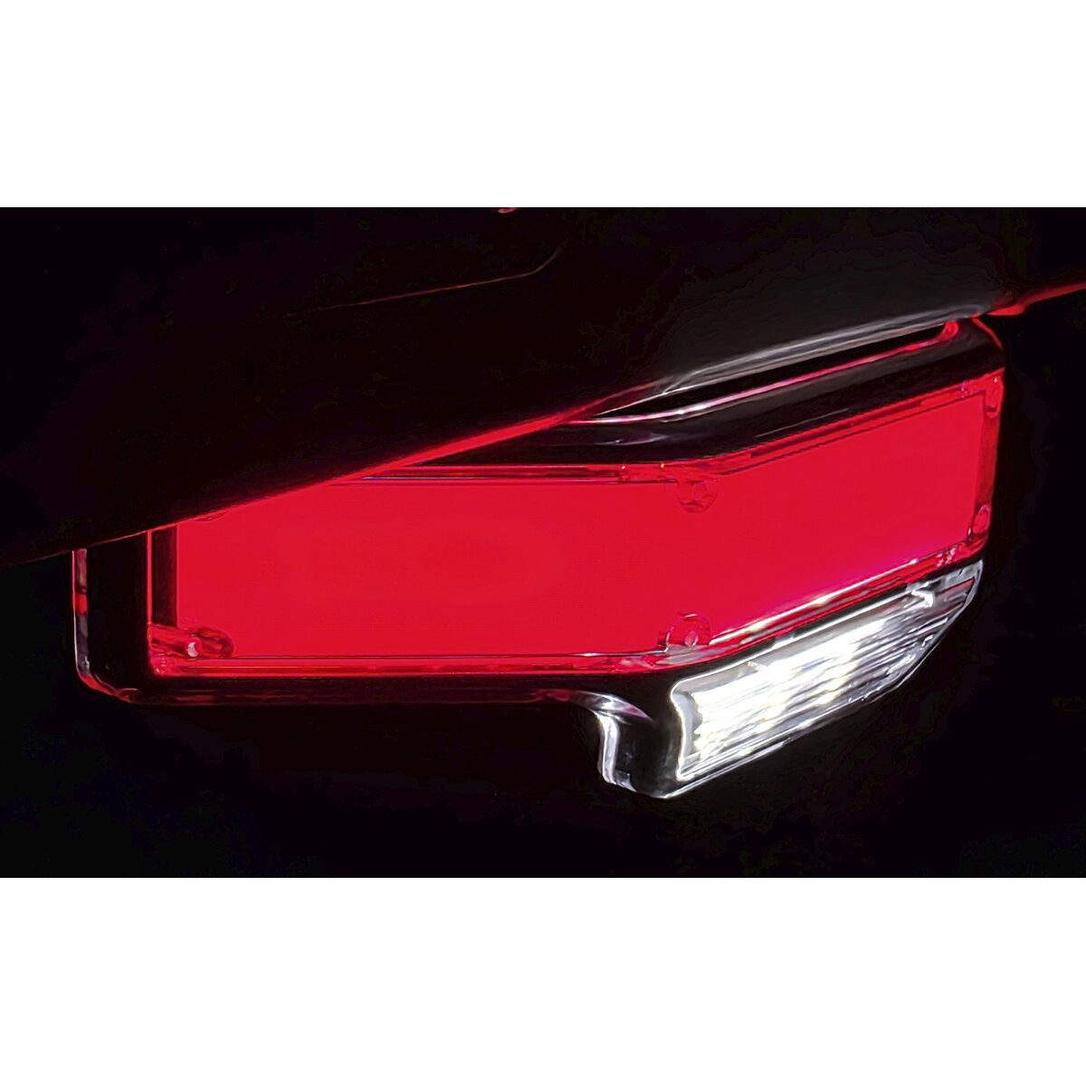 スクエアマーカーランプ DC11~30V レッド