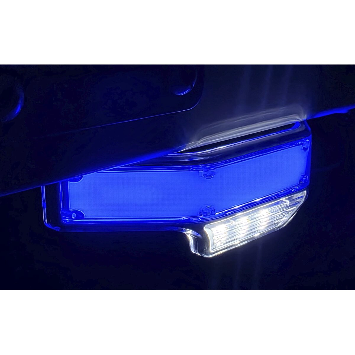 スクエアマーカーランプ DC11~30V ブルー