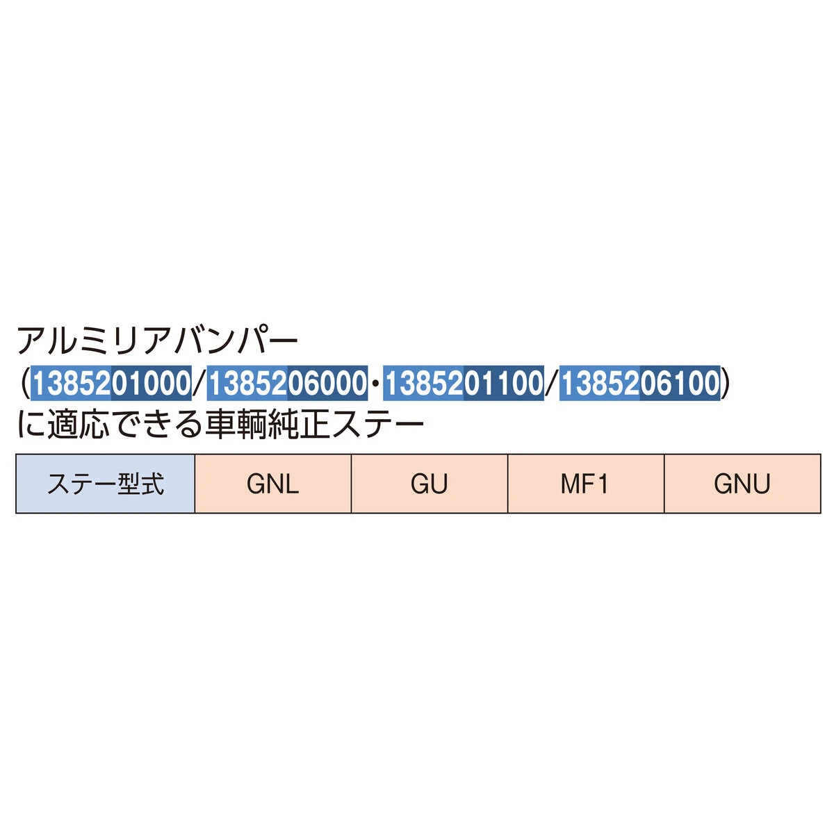 アルミリアバンパー 6～8t トラック用 新基準適合品 日野