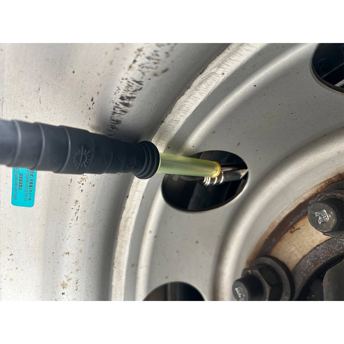 簡易型タイヤインフレーター