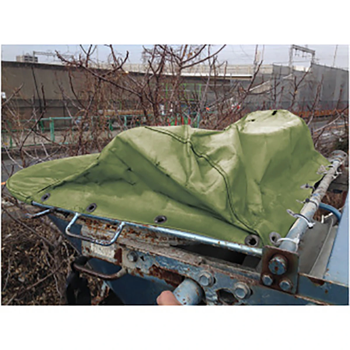 ホッパーカバー ミキサー車用 立体型