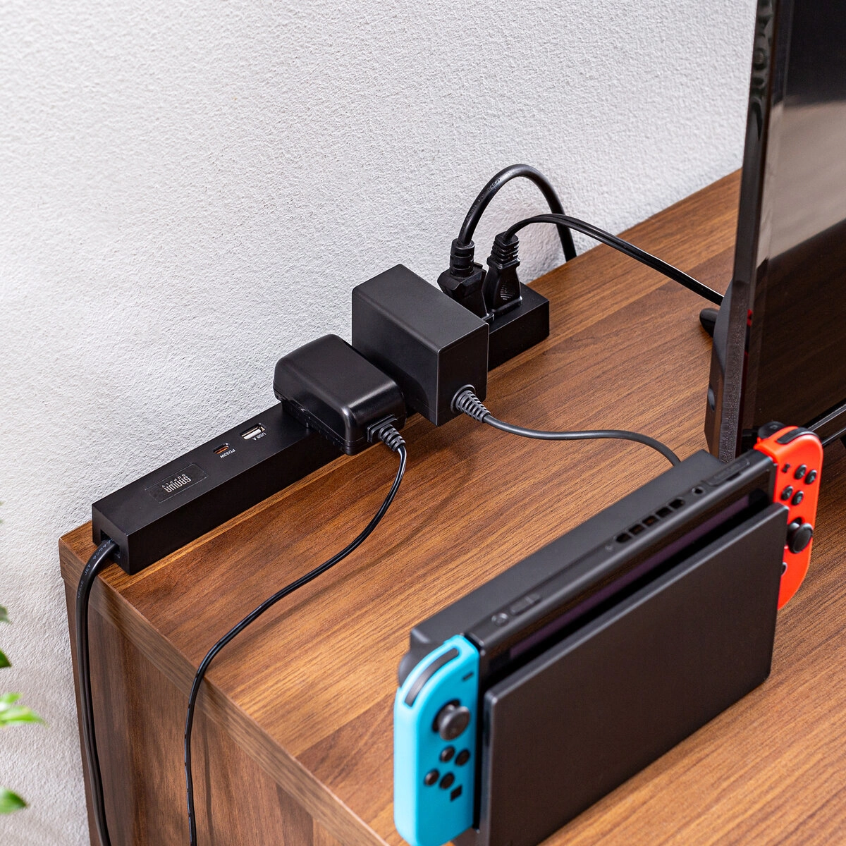 スリムタップ1.5m 黒