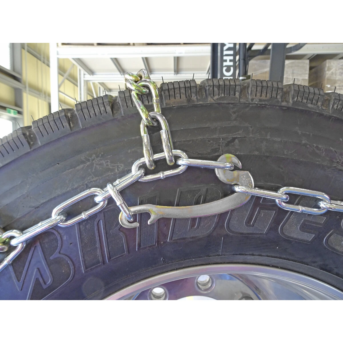 タイヤチェーン 2本組 中型トラック 215/80R17.5等