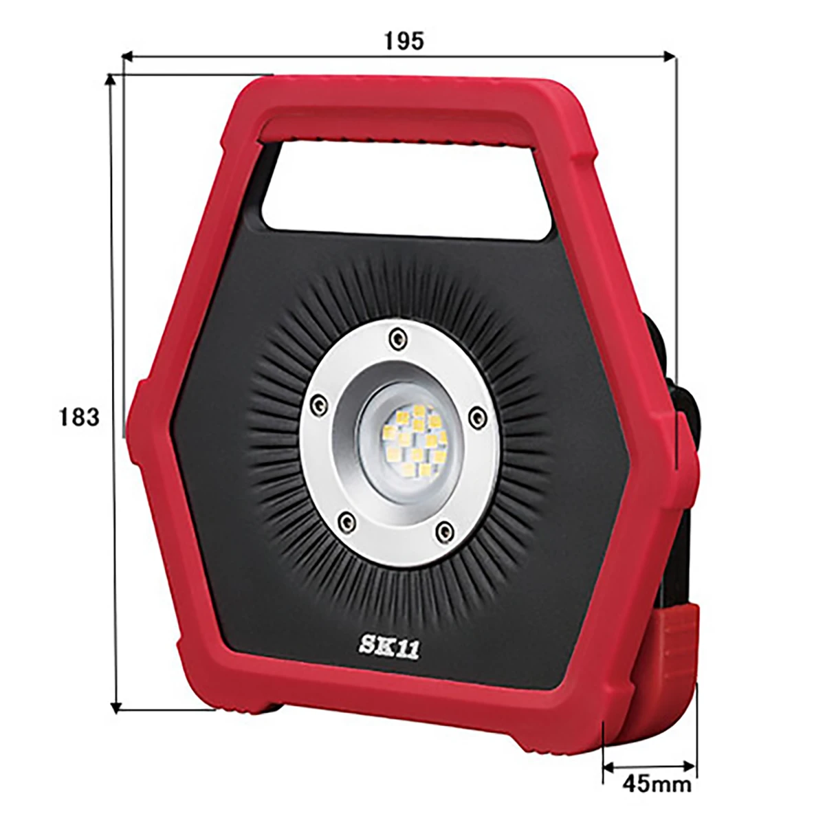 LED投光器 乾電池