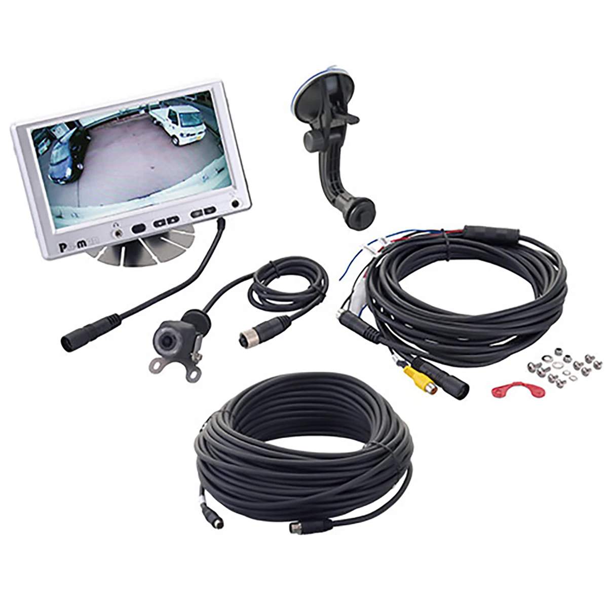 バックカメラ カラー DC12~24V ノンシャッター 水平120度 延長ケーブル15m付属