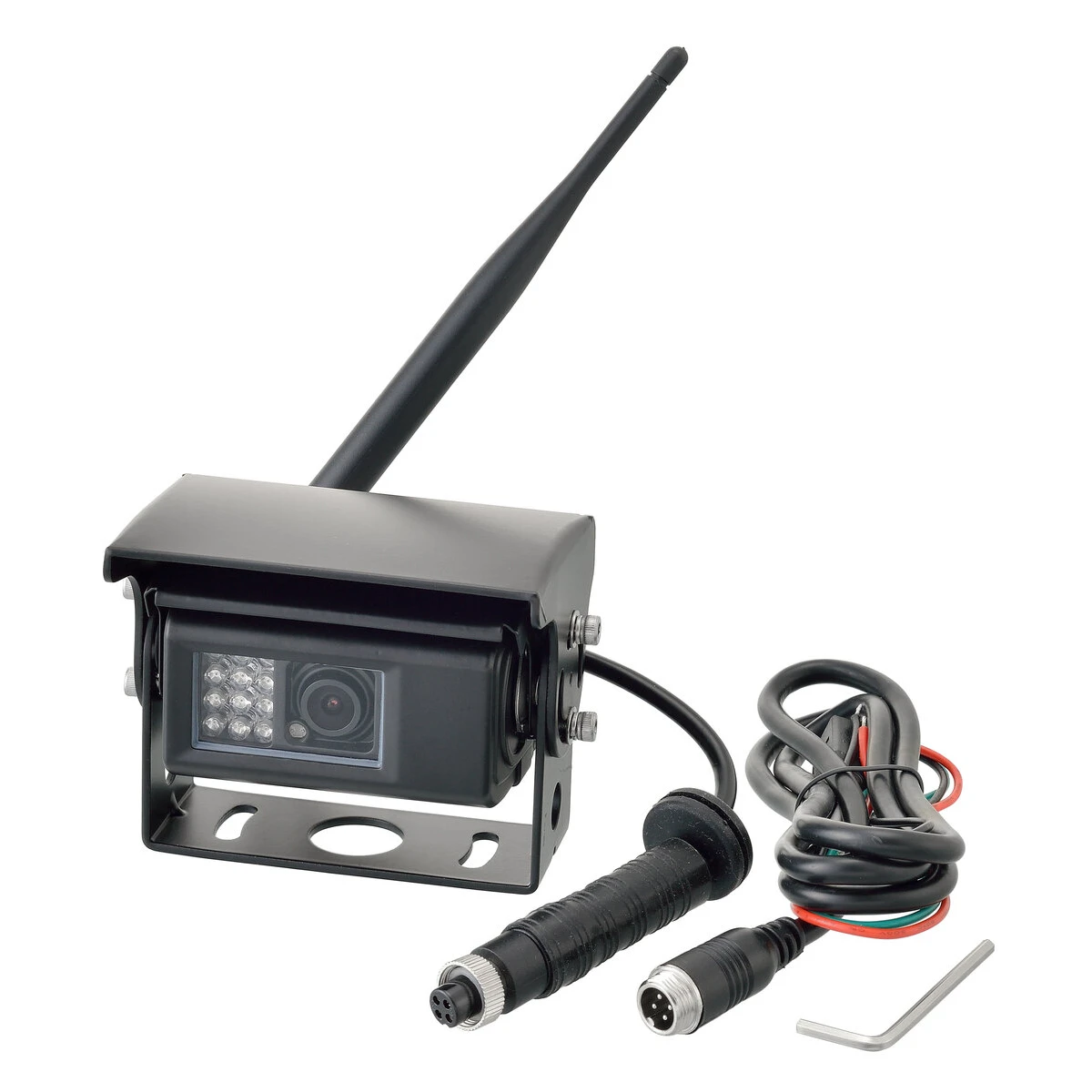 シャッター付ワイヤレスCMOSカメラ カラー DC12~24V