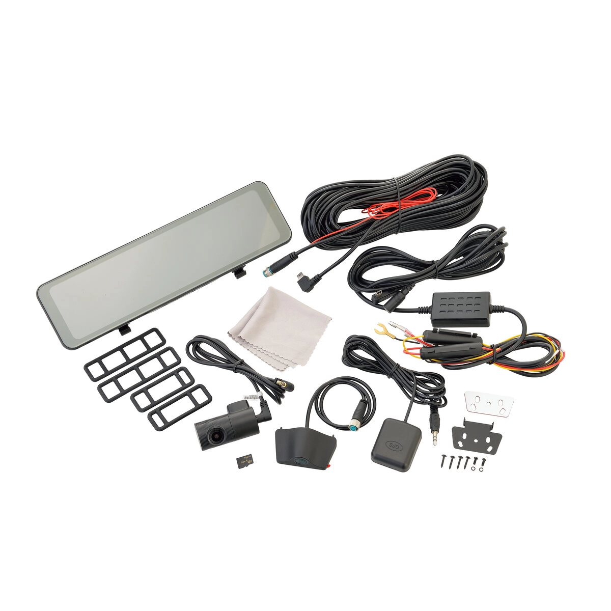 ドライブレコーダー リアカメラセット ルームミラー一体型