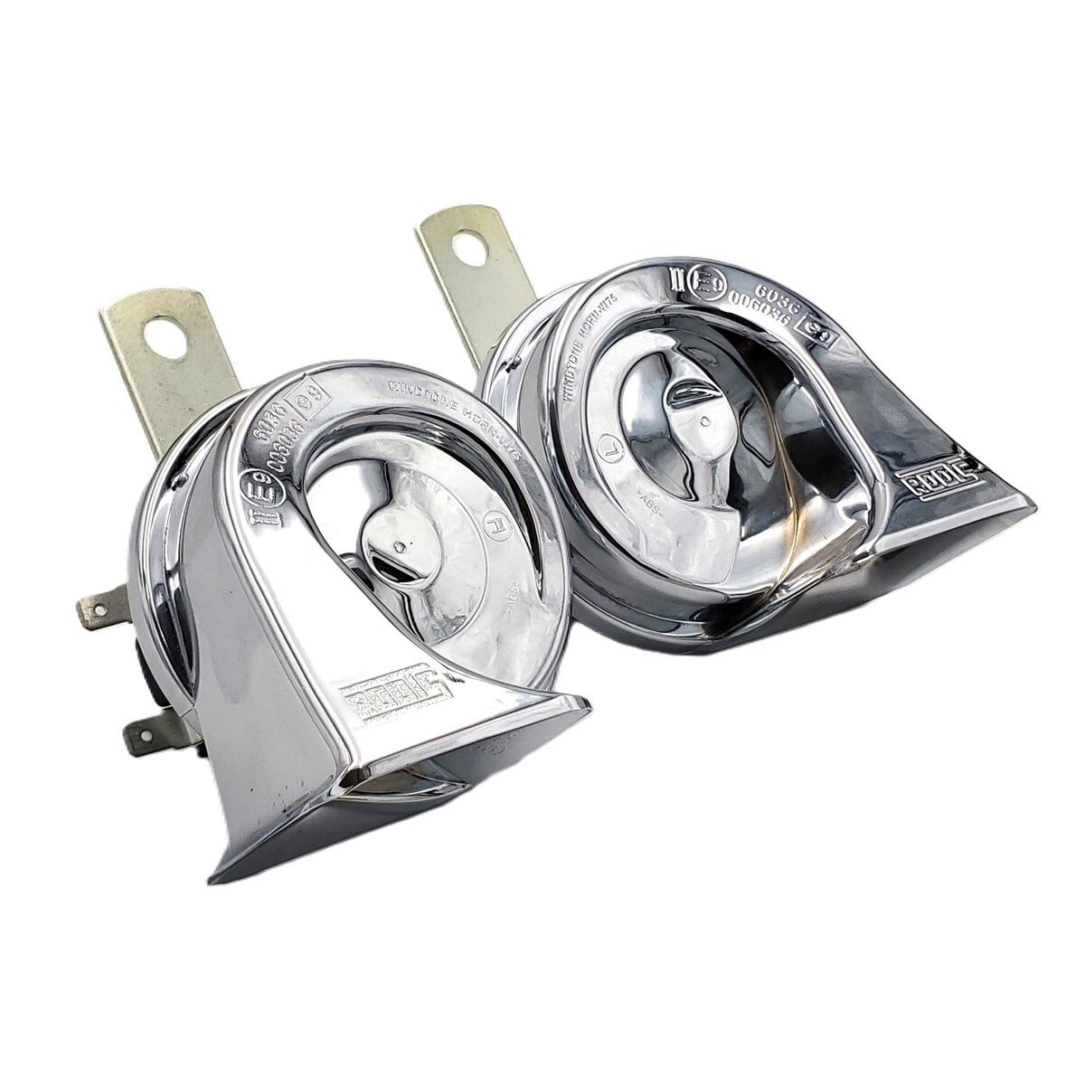 電子ホーン ウィンドトーン クローム DC24V E9