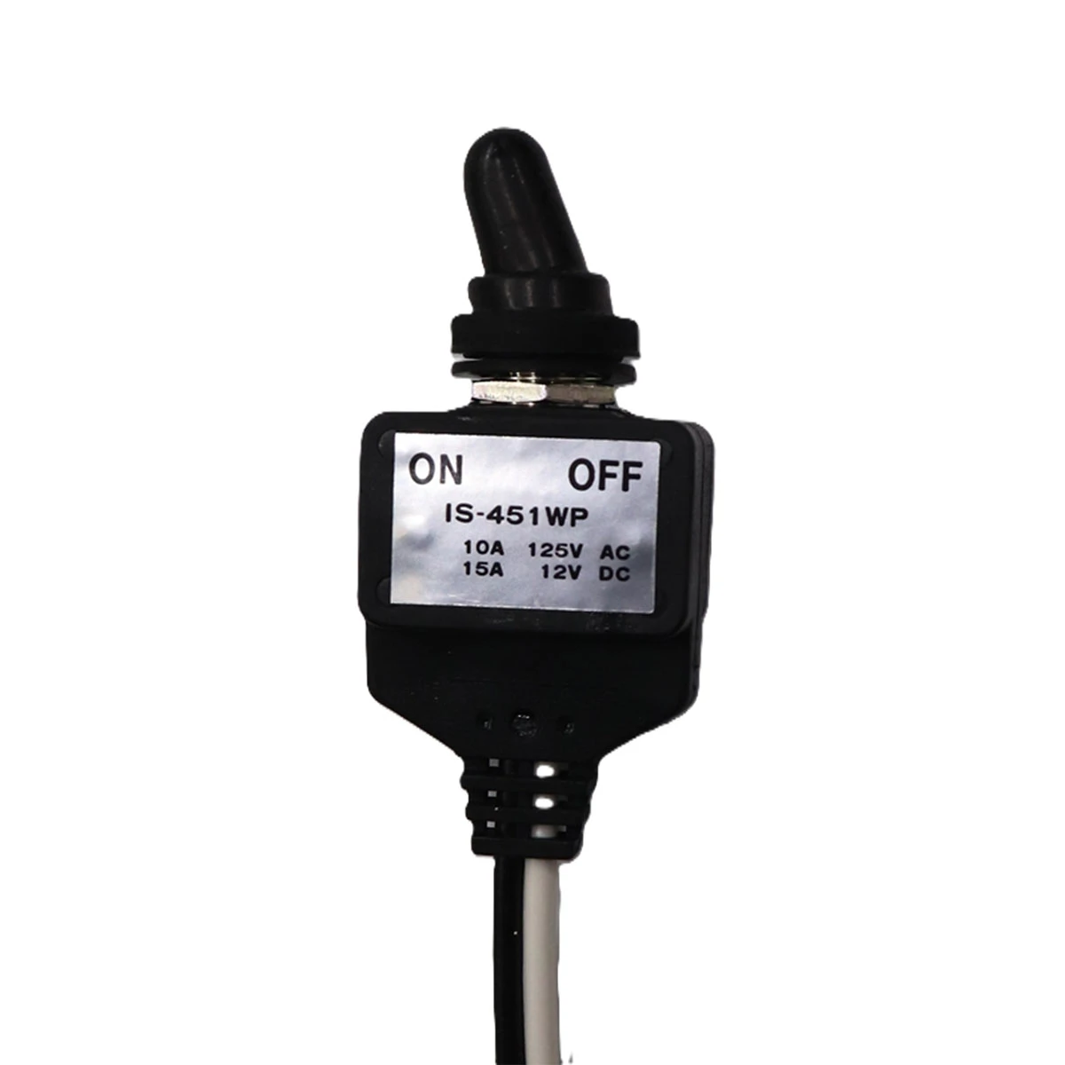 防水トグルスイッチ 単極単投 ON-OFF (2P) DC12V/24V