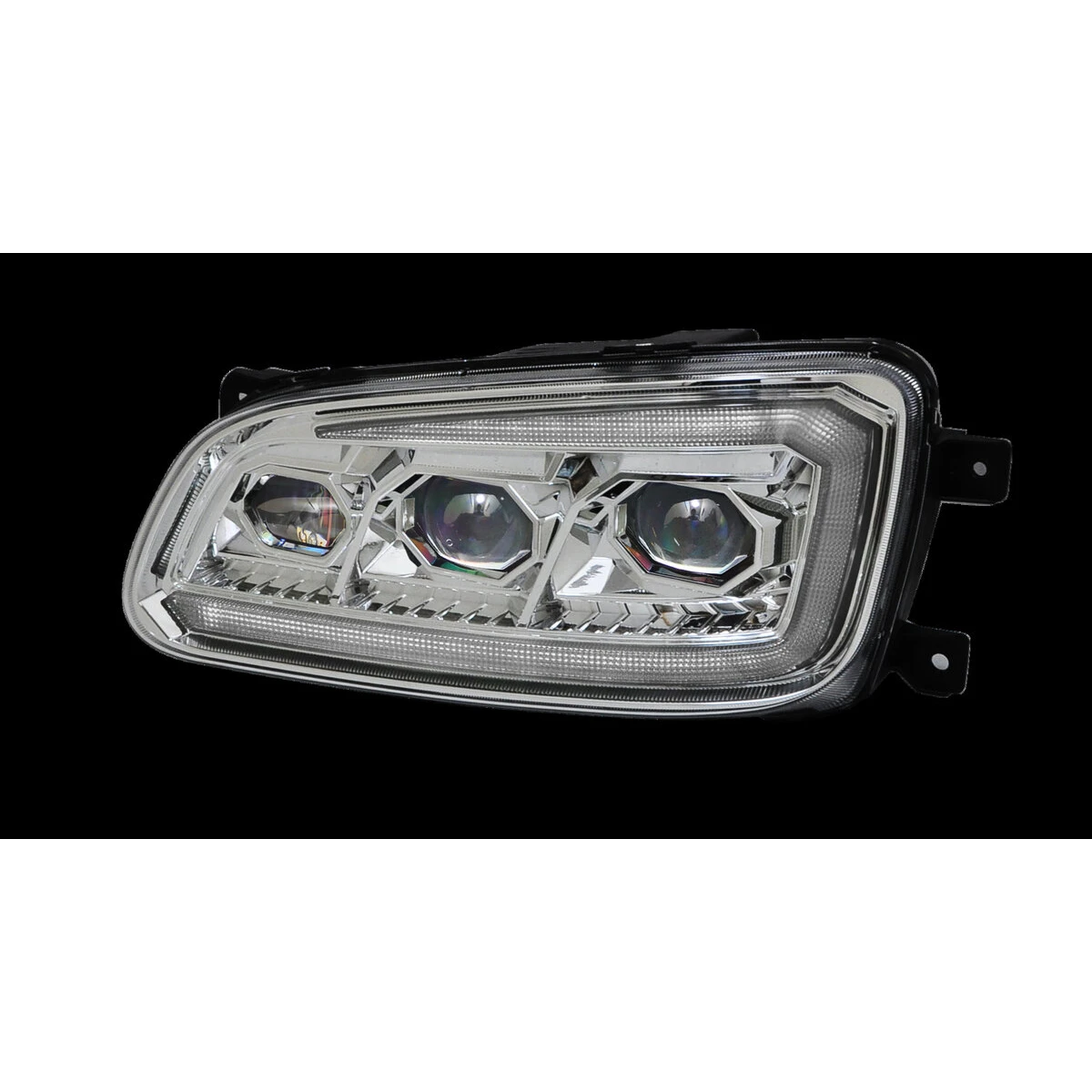 プロジェクターヘッドライト クローム