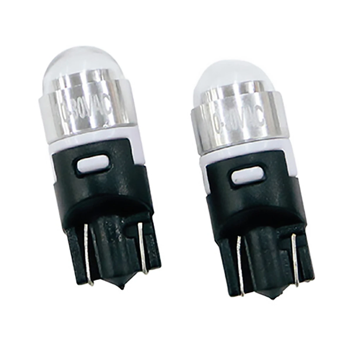 ウェッジ球 DC12～24V LEDスーパーホワイト T10 2ヶ入