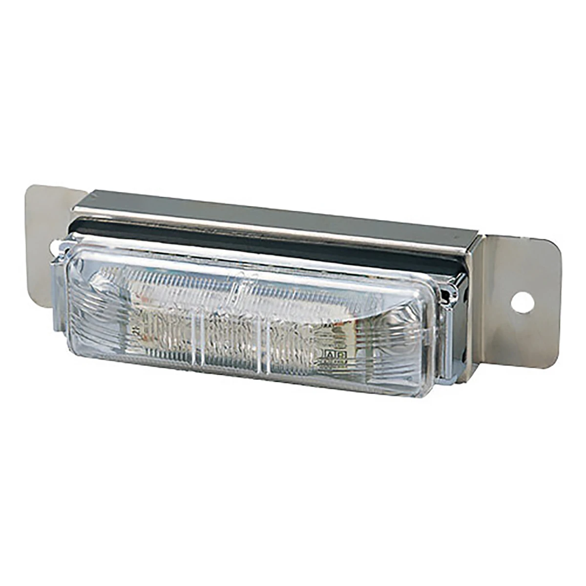 車高灯 LED クリアレンズ 1連 防水 DC24V LED色 白