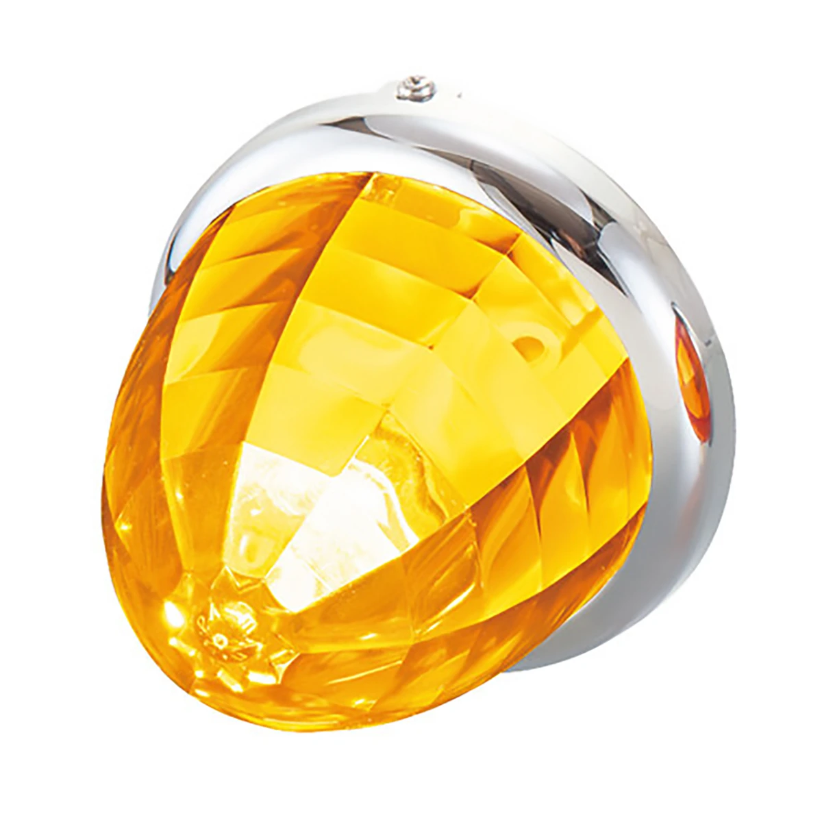 マーカーランプ プラスチックレンズ イエローレンズ DC24V 防水 10ヶ入