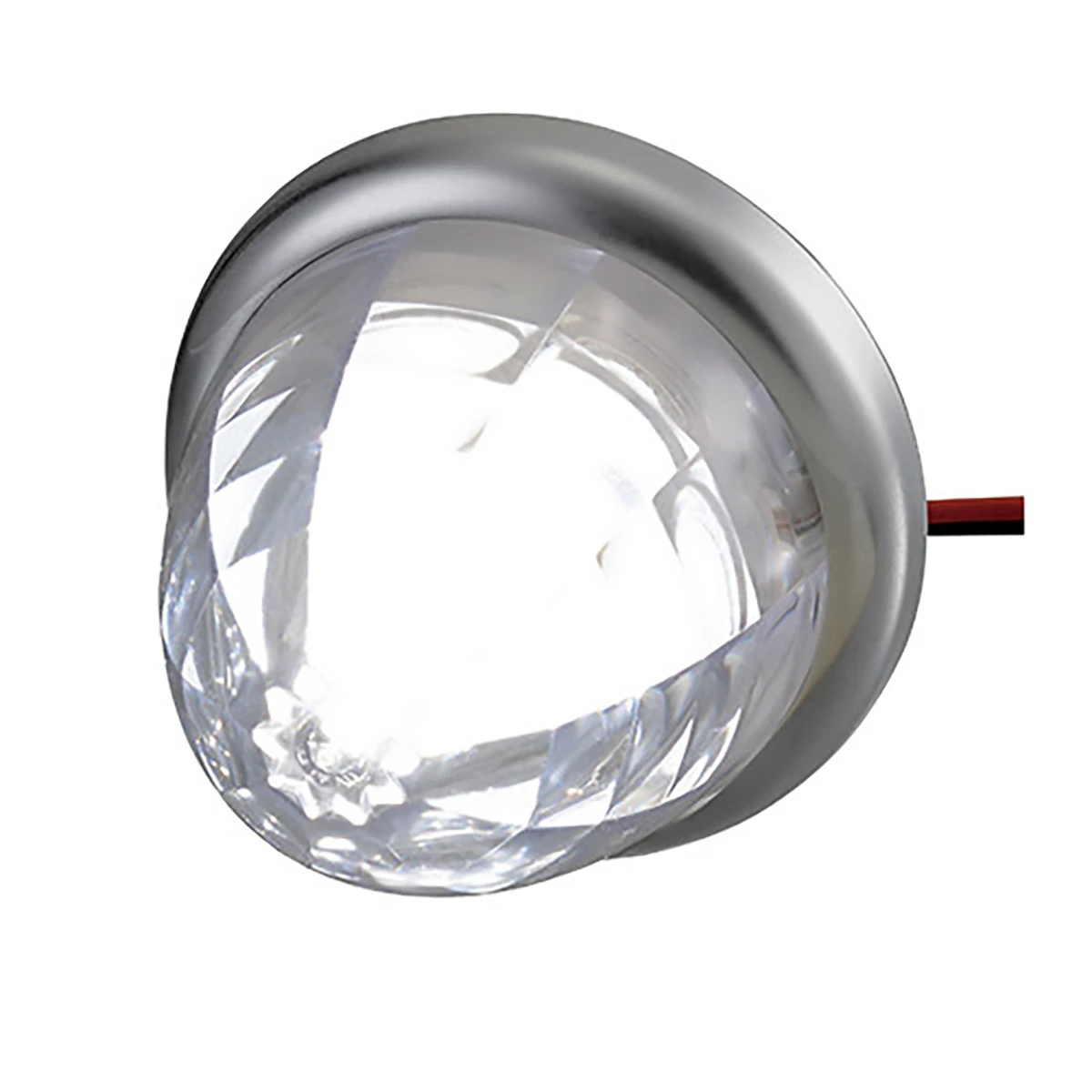 マーカー ランプ SMD LED プラスチックレンズ ホワイト DC12/DC24V 防水