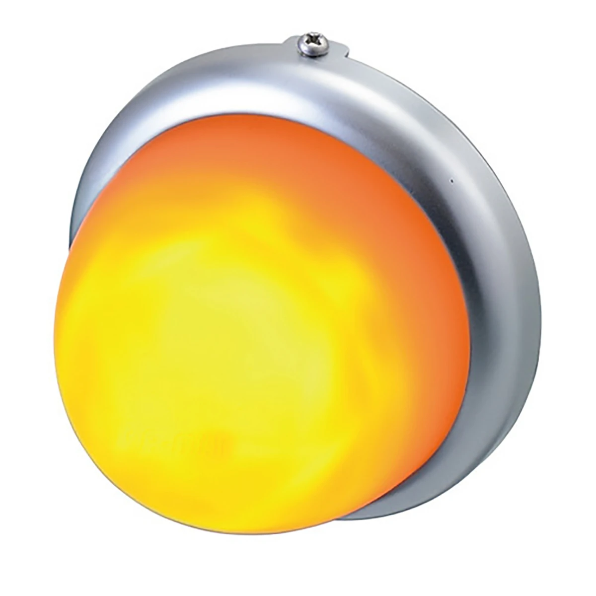 マーカー ランプ LED シリコンレンズ オレンジ DC12/DC24V 防水