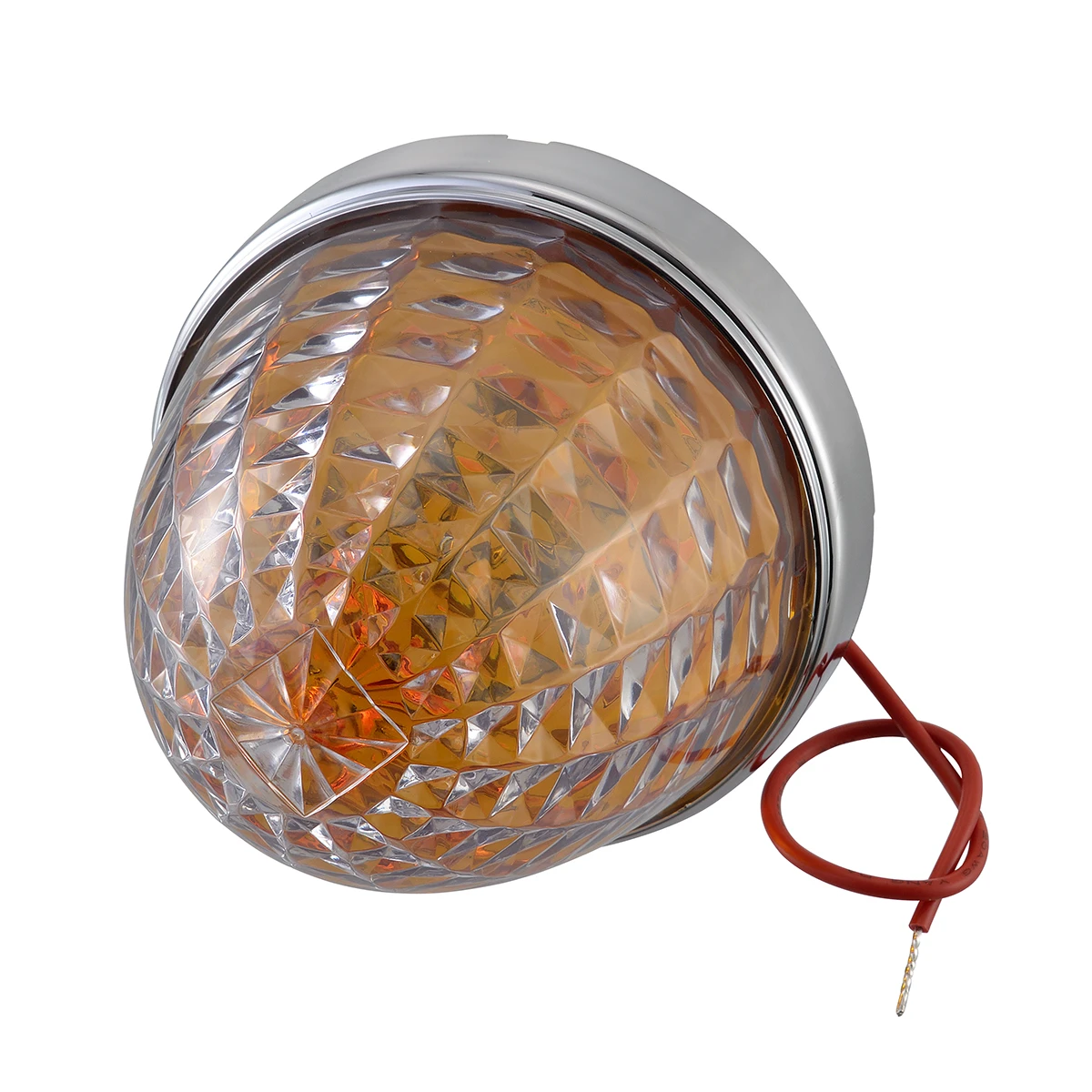 ハイワットマーカーブレイズ LED ダブルレンズ オレンジ DC12/DC24V 防水