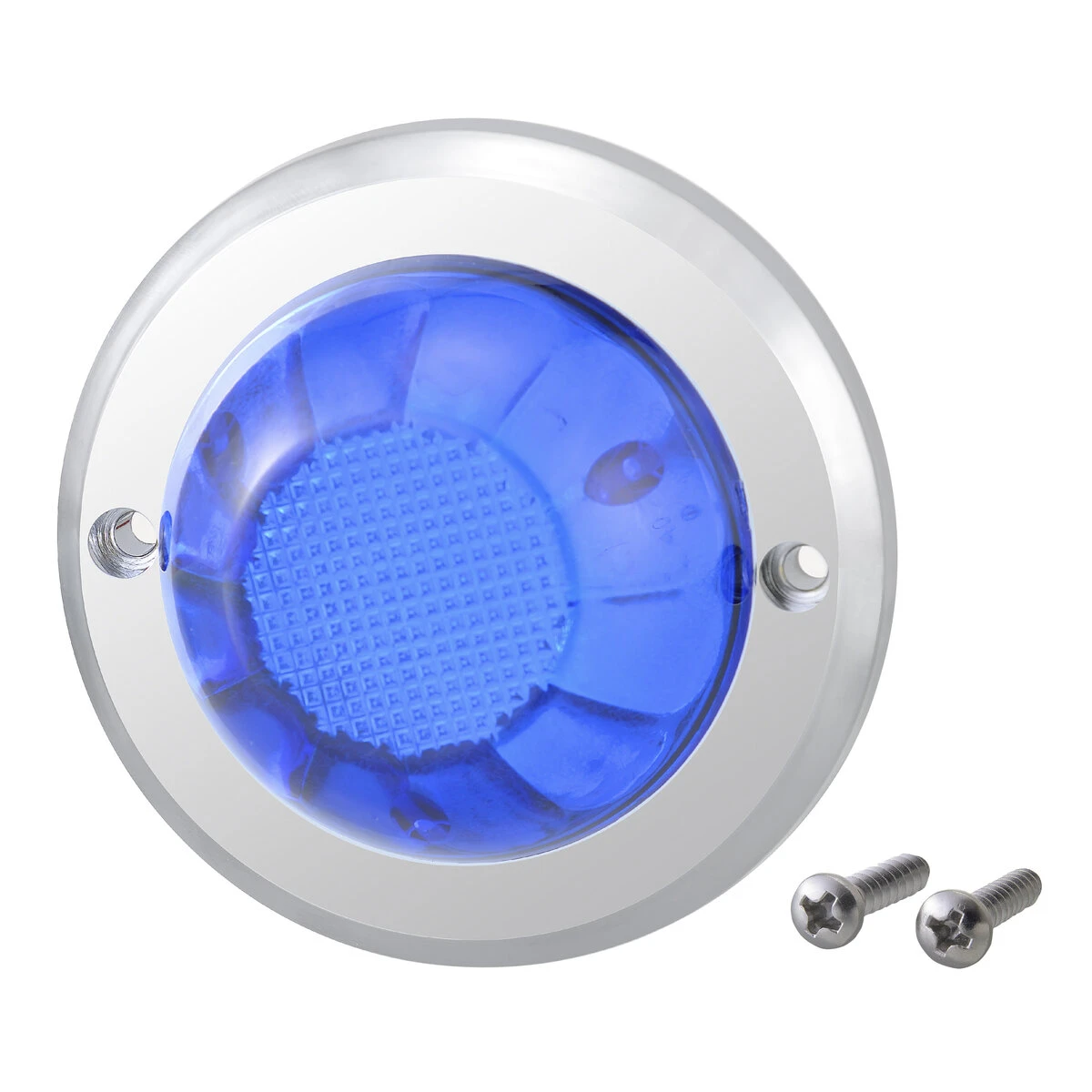 低背 ハイワットマーカー LED DC12/DC24V 防水 ブルーレンズ