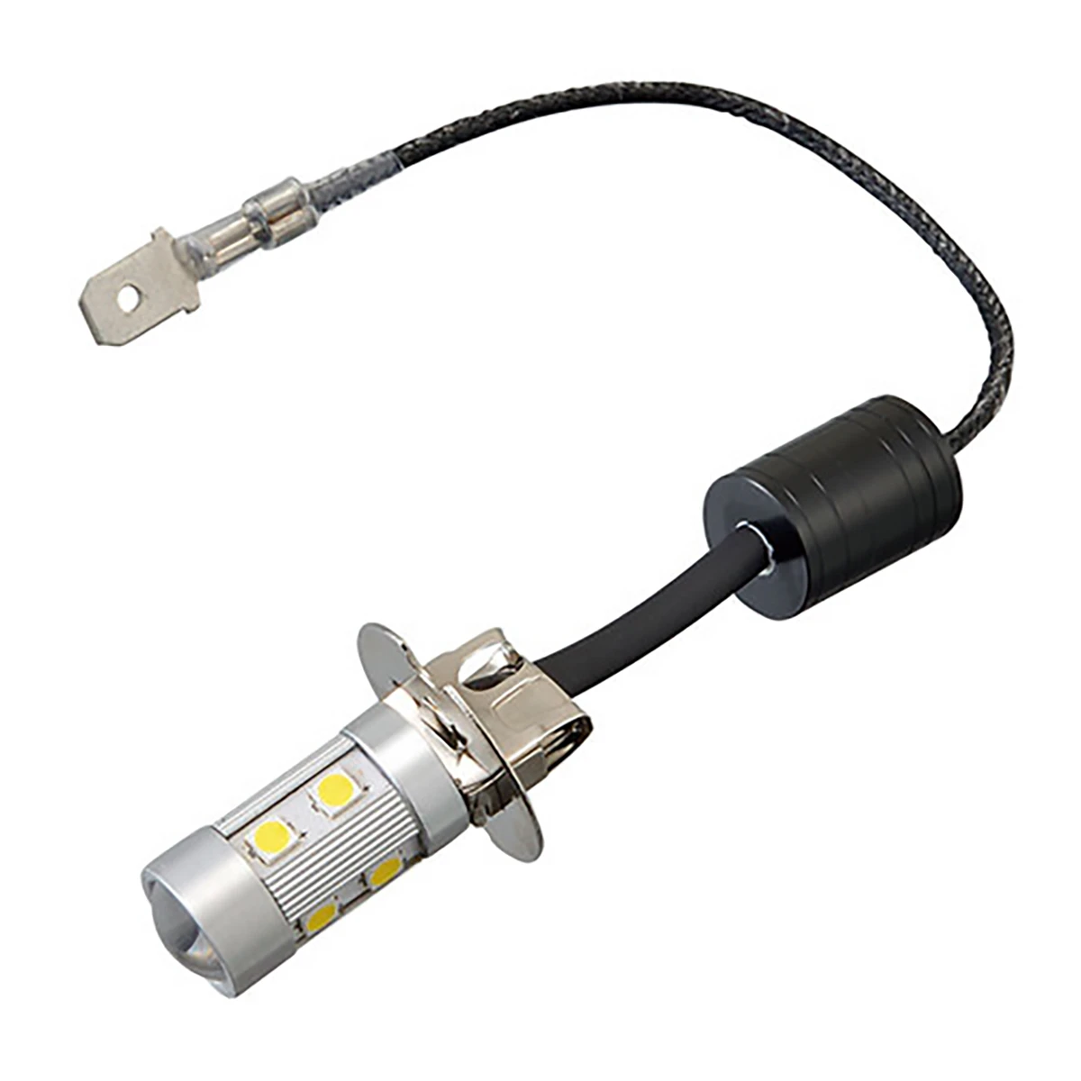 フォグランプ球 DC12～24V H3 LED イエロー 1ヶ入