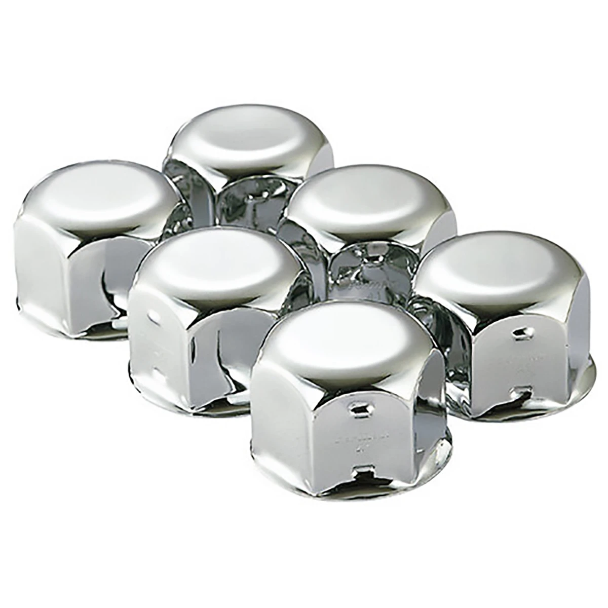 ナットキャップ 41mm ステンレス 6ヶ入 中型トラック フロント