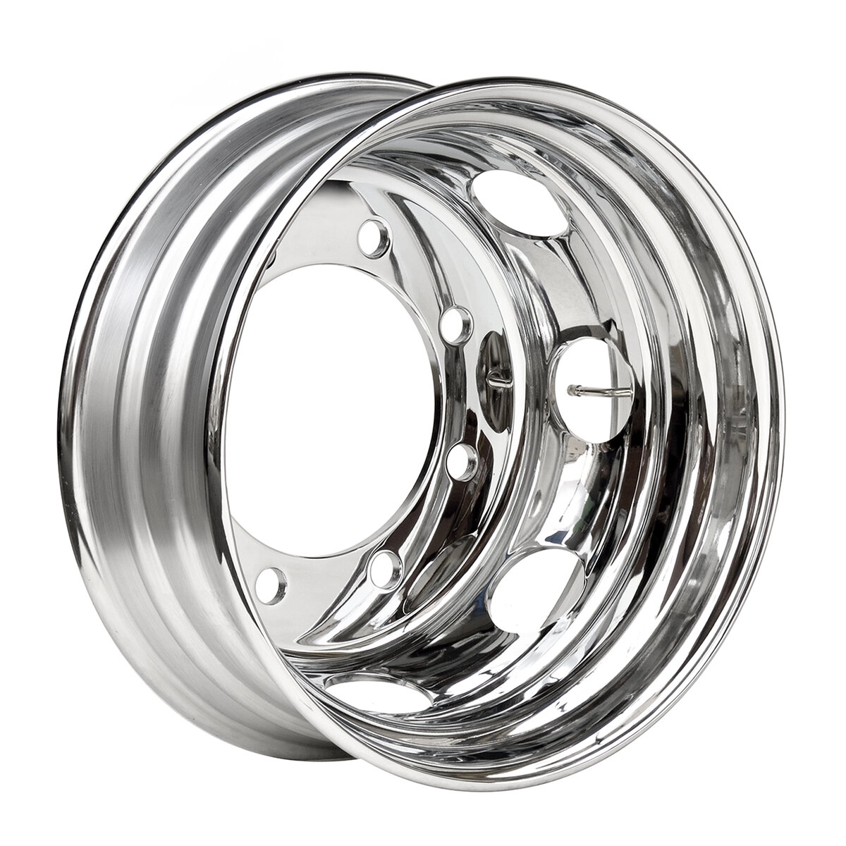 スチールメッキホイール PLATINUM SPARK 19.5×675 8穴 新ISO リア用