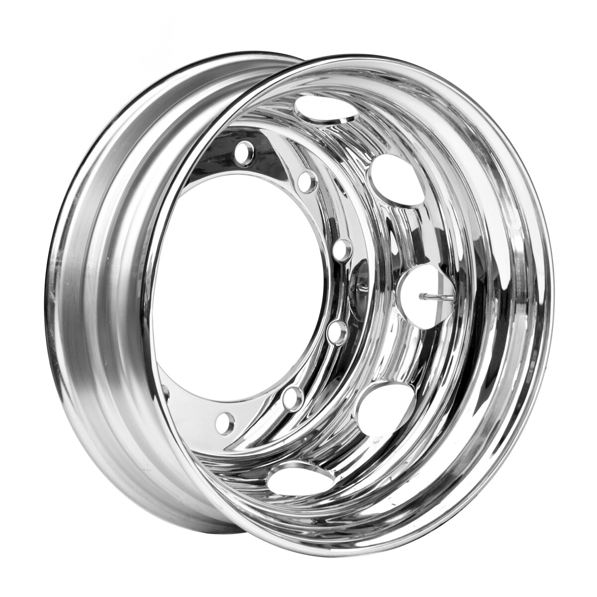 スチールメッキホイール PLATINUM SPARK 22.5×825 10穴 新ISO リア用