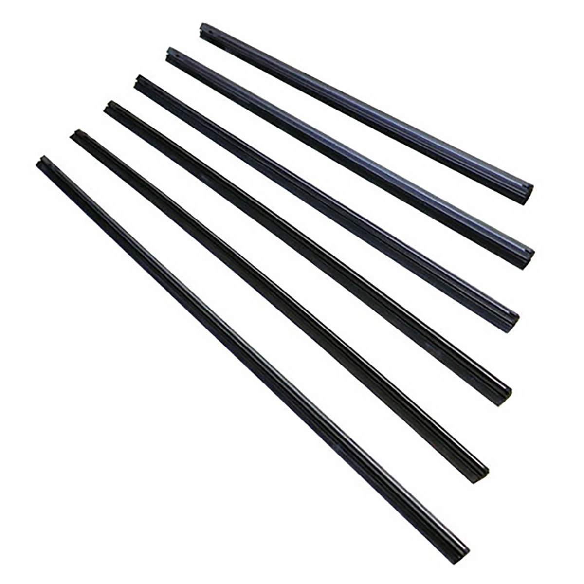 シリコン替ゴム スチールプレート付 巾6mm 長さ330mm 10本1セット