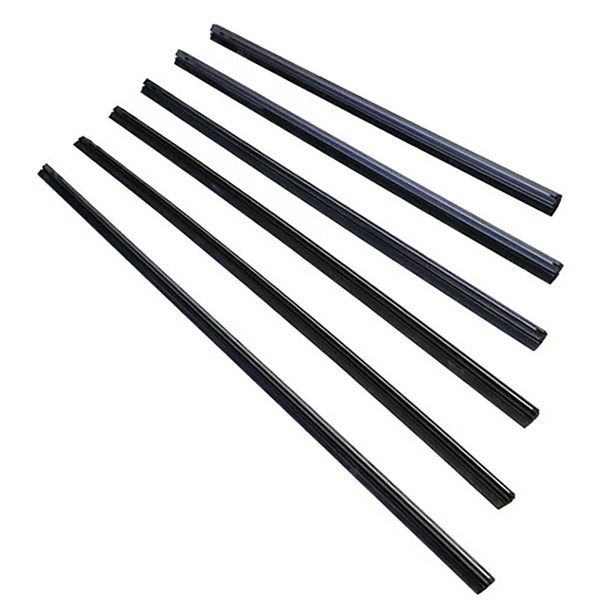 シリコン替ゴム スチールプレート付 巾6mm 長さ350mm 10本1セット