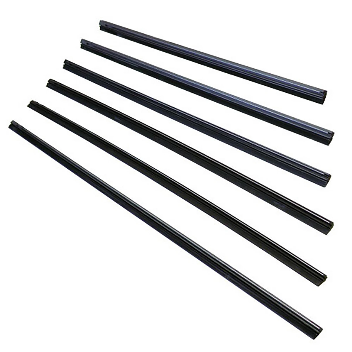 シリコン替ゴム スチールプレート付 巾6mm 長さ500mm 10本1セット