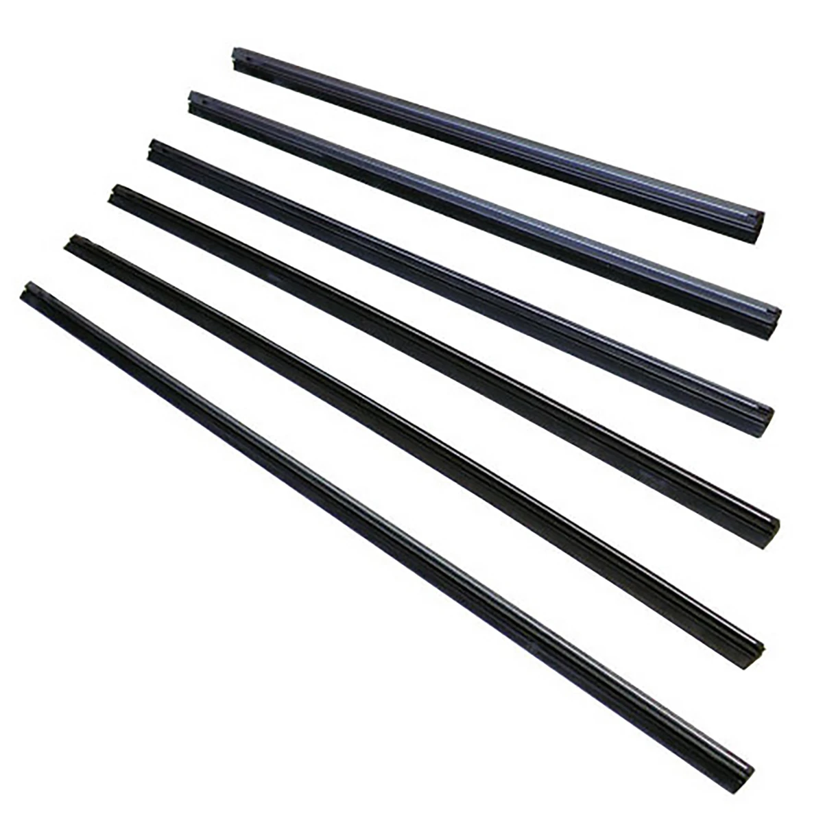 シリコン替ゴム スチールプレート付 巾6mm 長さ560mm 10本1セット