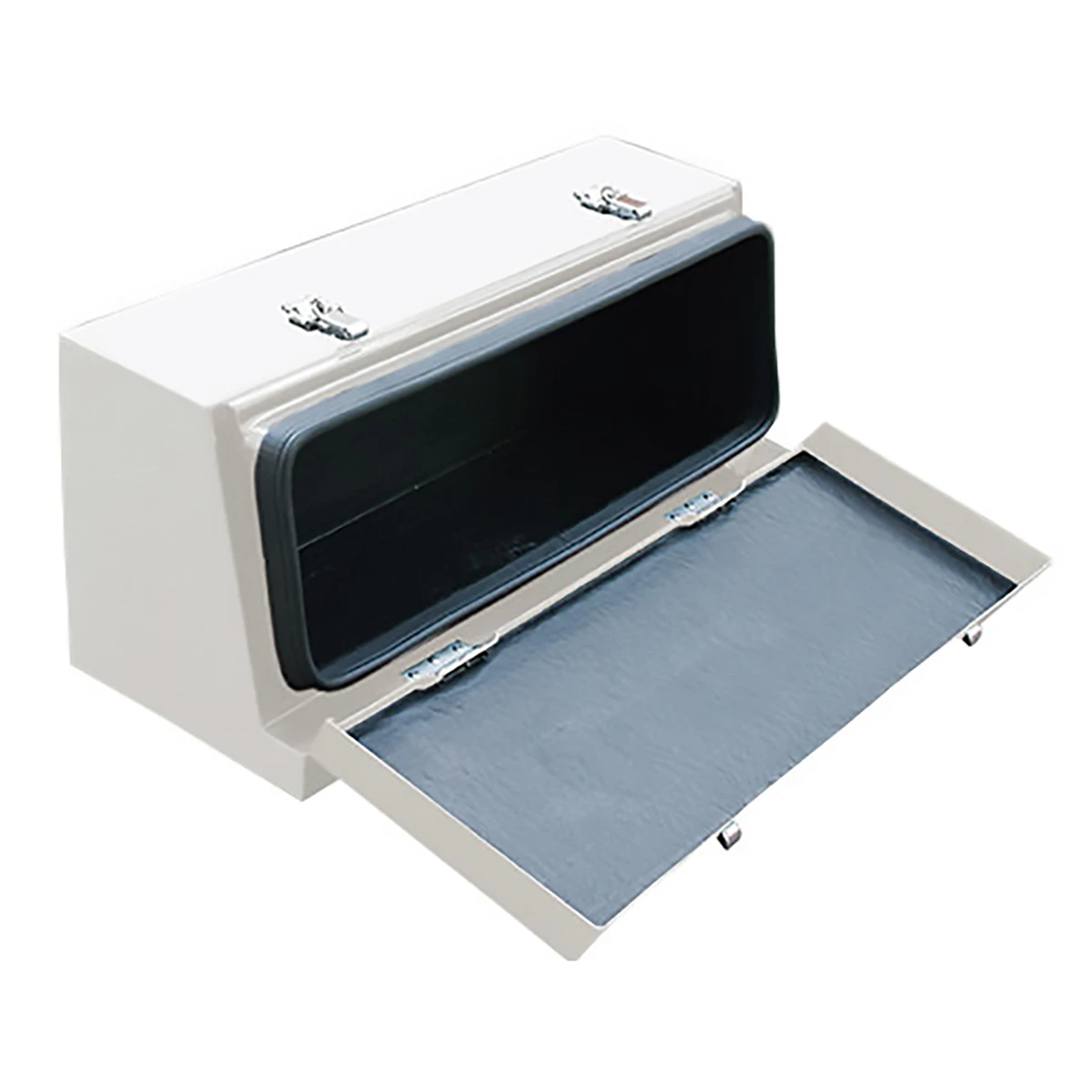 工具箱 樹脂製FRP 巾750×高さ320mm 白 防水