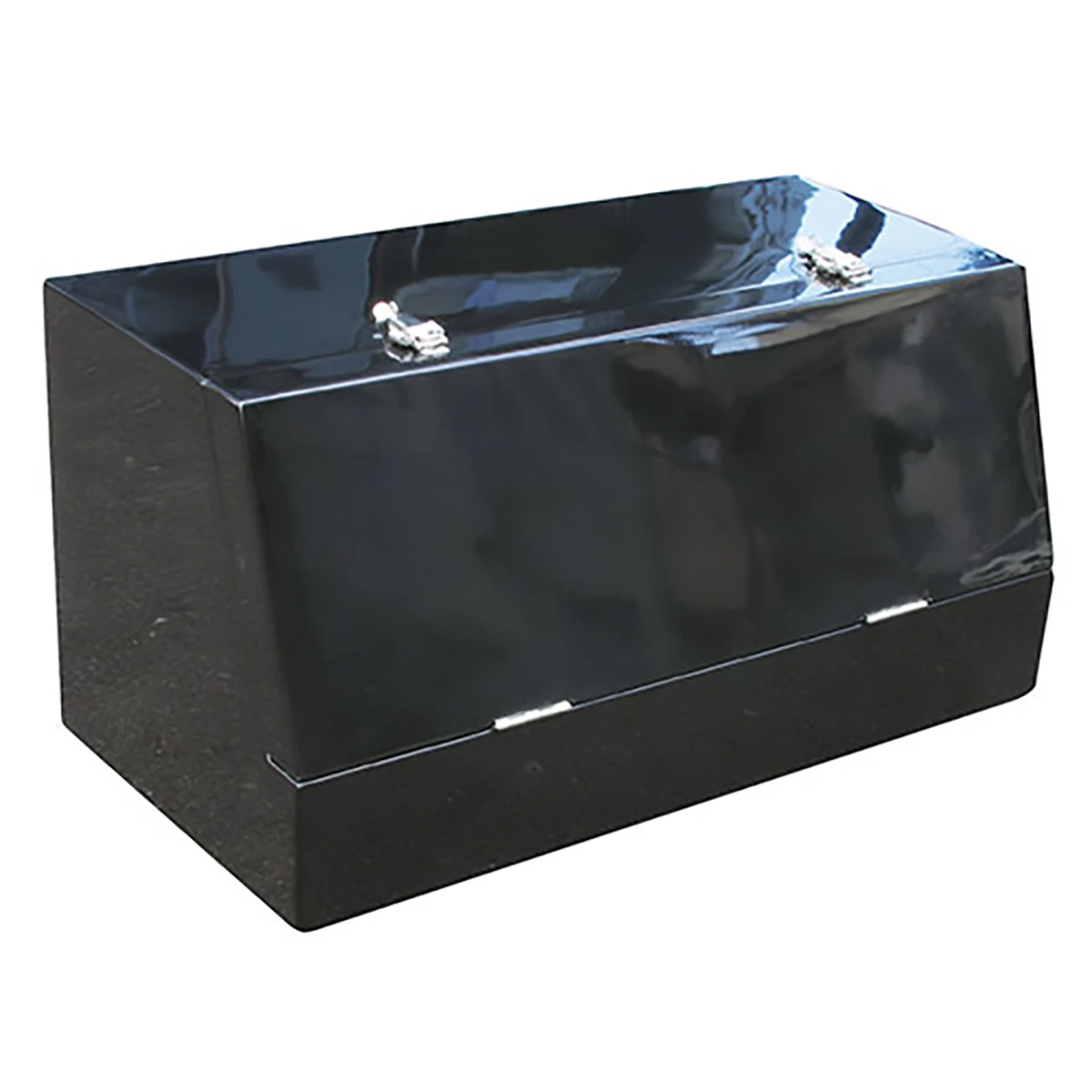 工具箱 樹脂製FRP 巾900×高さ450mm 黒 防水