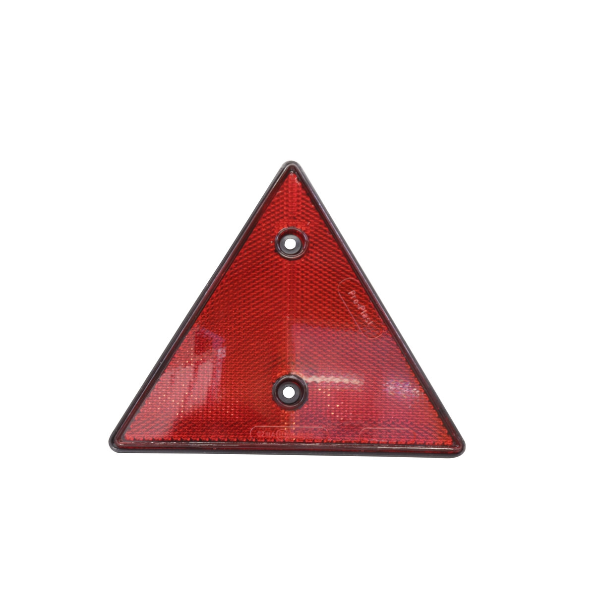 三角反射板 トレーラー用 車検対応 E規格品 ボルト2本止 赤