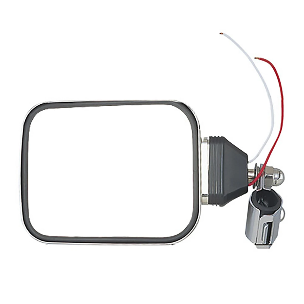 サイドウィンカーミラー DC24V LEDランプ付 防水 クロムメッキ